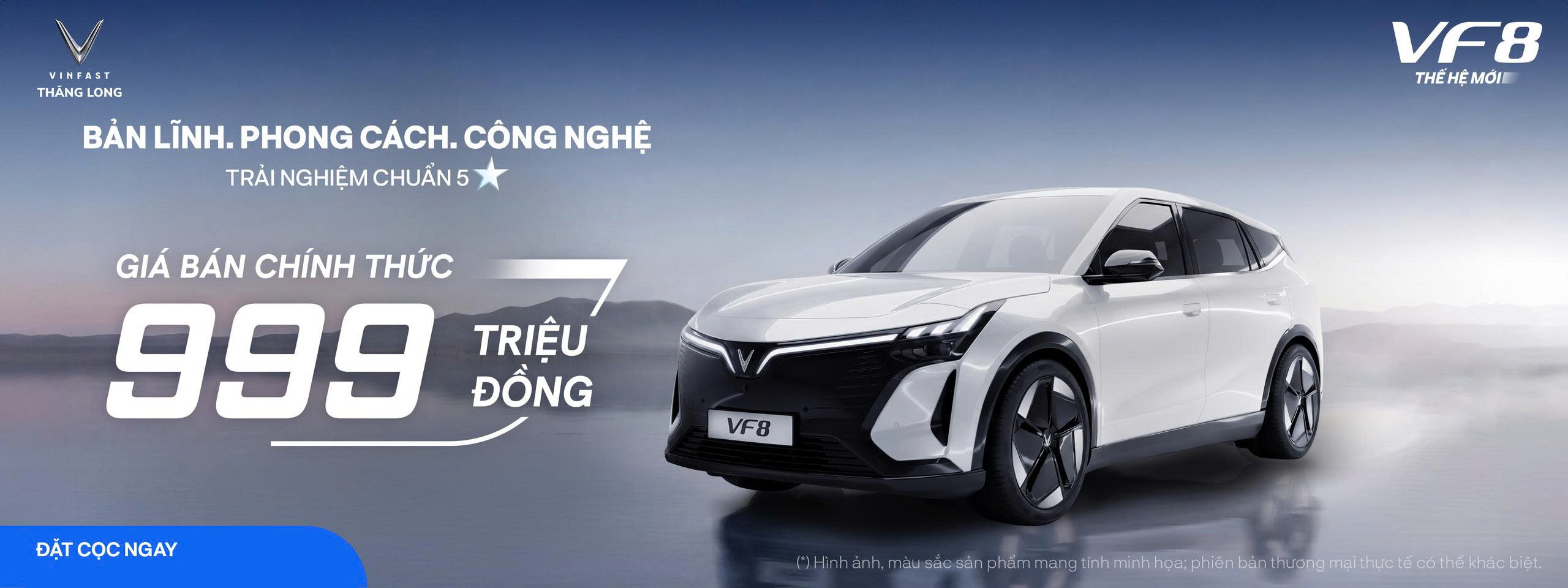 Hình ảnh VinFast VF 8 All New được công bố cùng giá bán