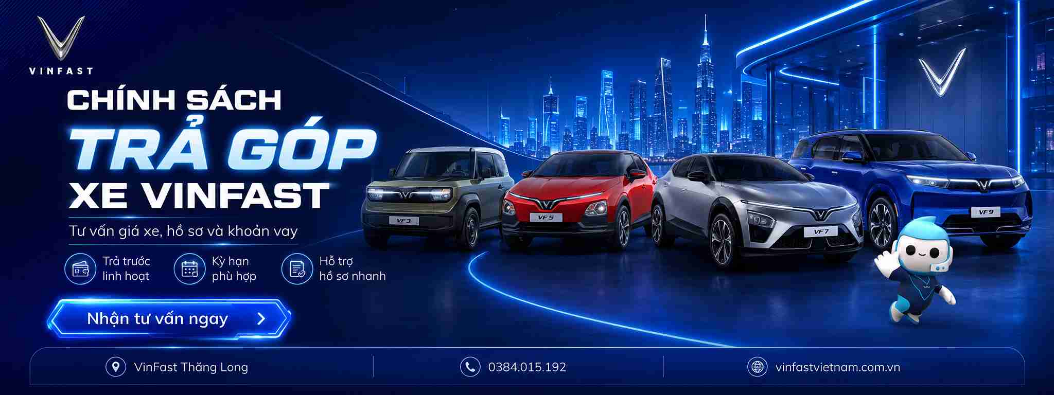 Chính sách trả góp xe ô tô Vinfast